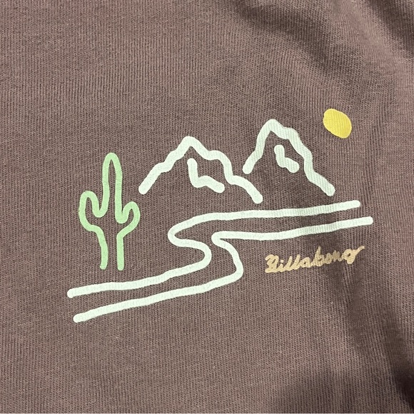 Men’s Billabong Purple T-Shirt - Size Small - Picture 2 of 5